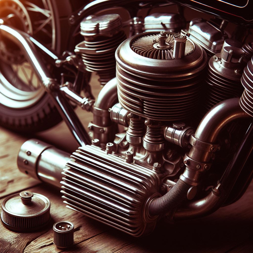 Boost Your Motorcycle’s Performance with a Vintage Air Cleaner