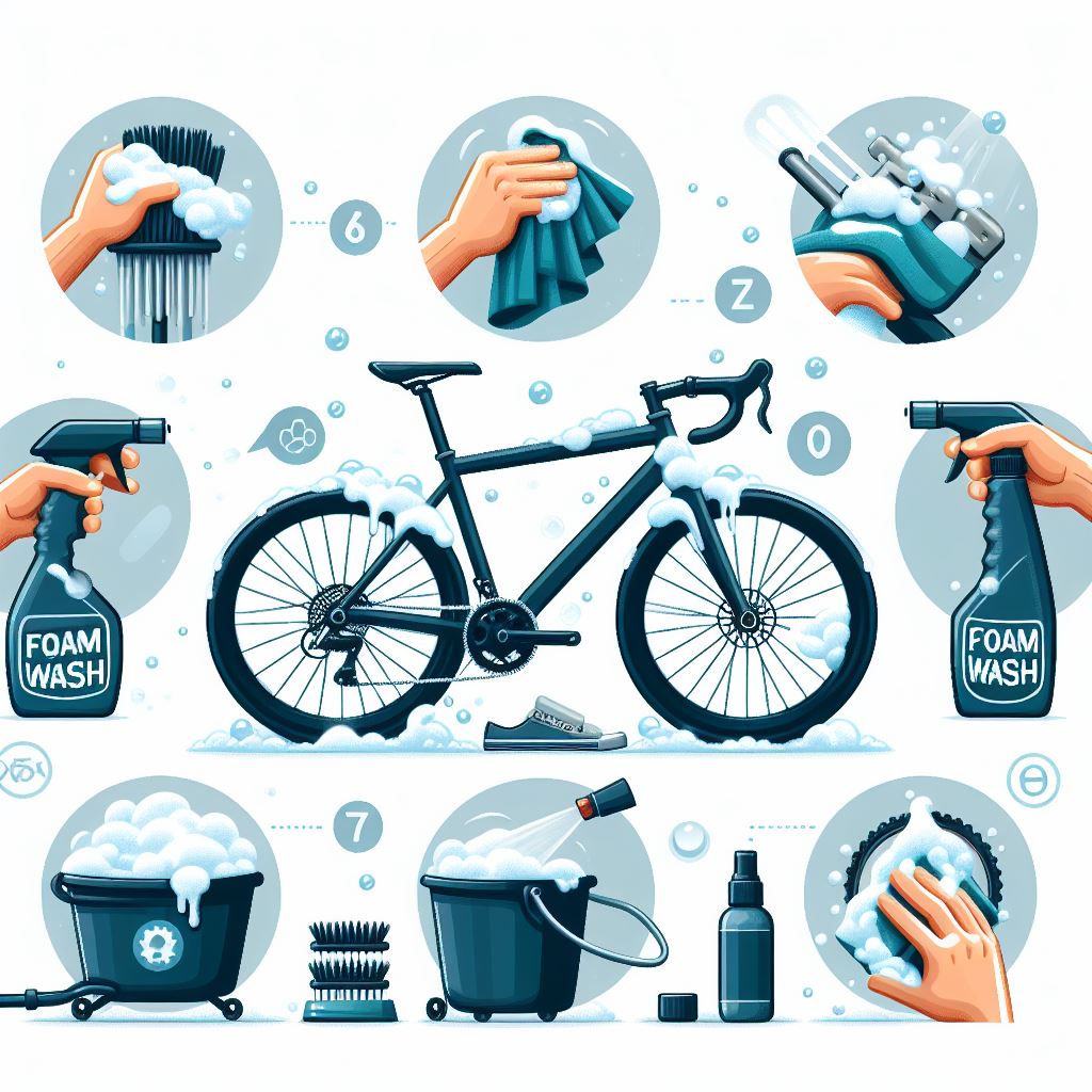 How to Effectively Wash Your Bike with a Foam Wash