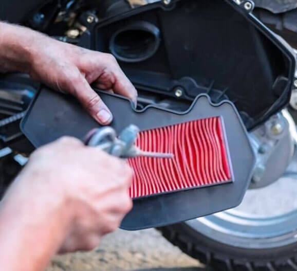 How to Clean Your Motorbike Air Filter