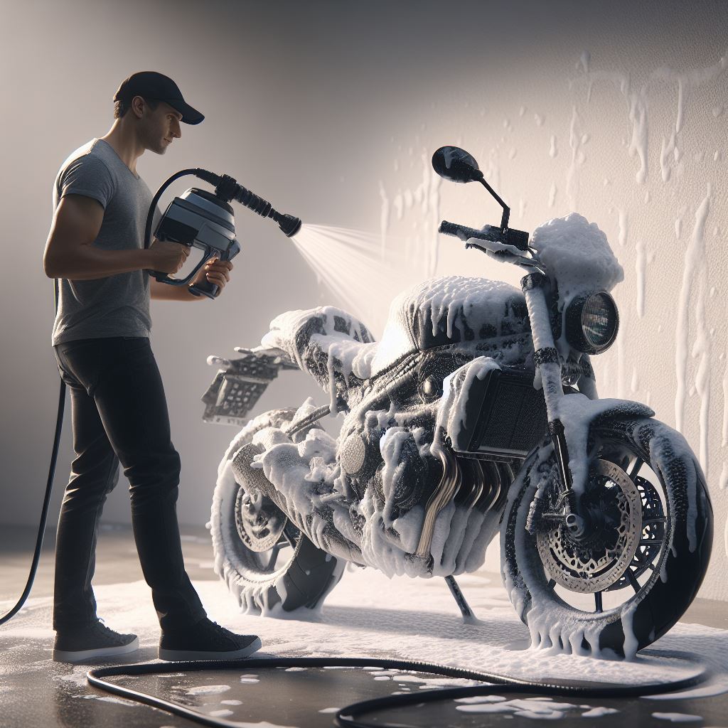 Motorcycle Foam Wash