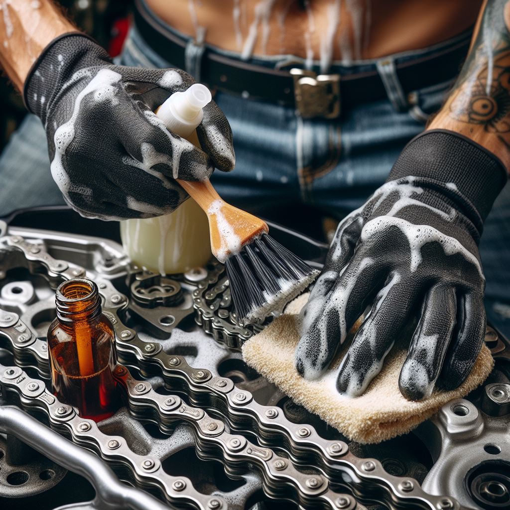 How to Clean Your Motorcycle Chain Like a Pro
