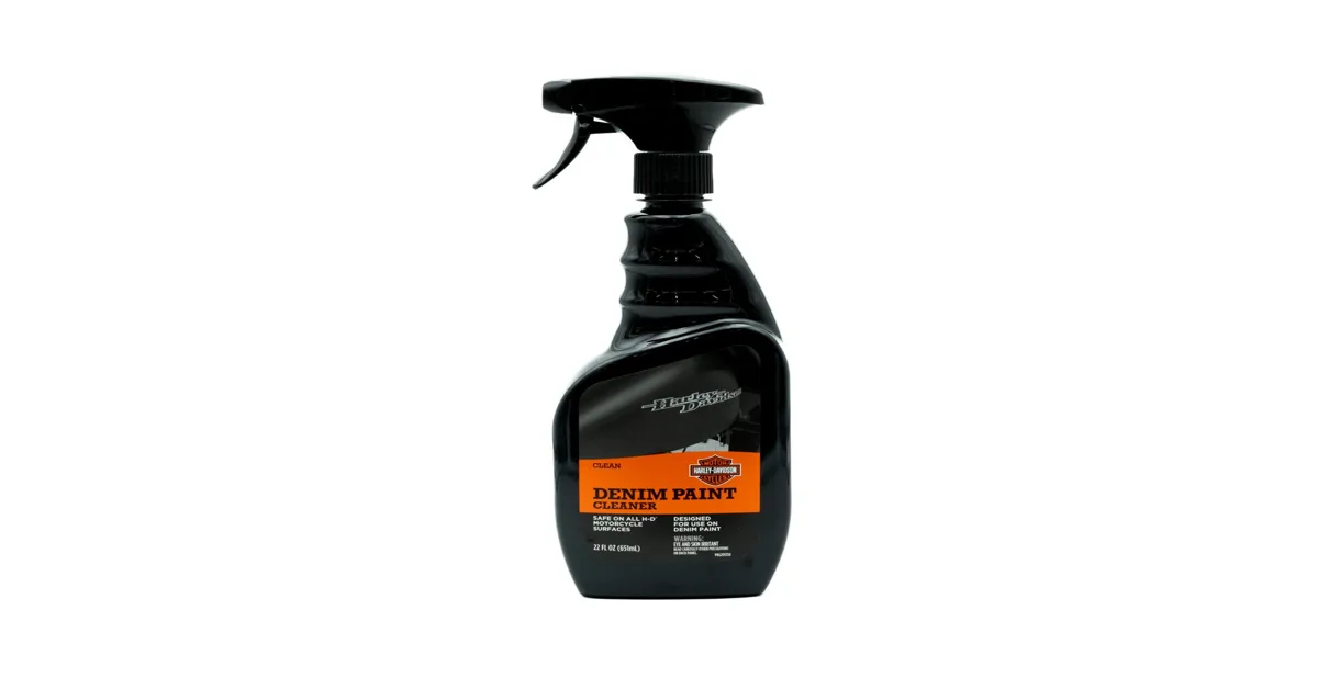 harley denim cleaner