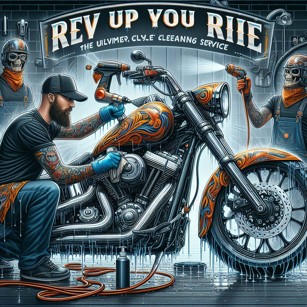 Rev Up Your Ride: The Ultimate Motorcycle Cleaning Service for a Shiny and Smooth Ride