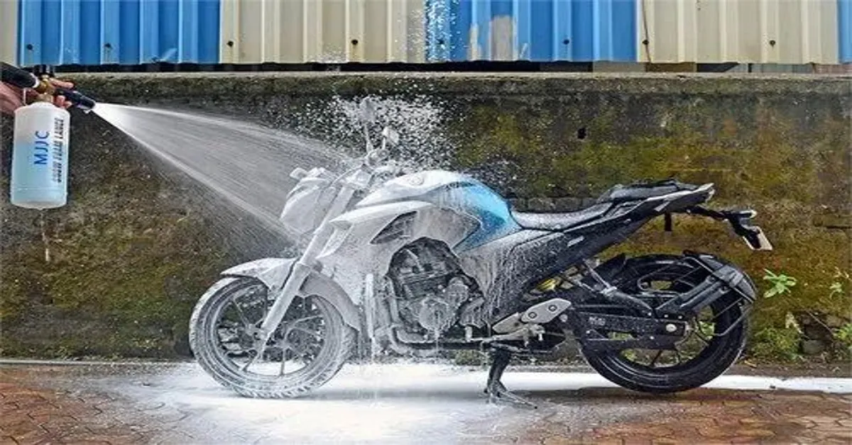 foam wash bike