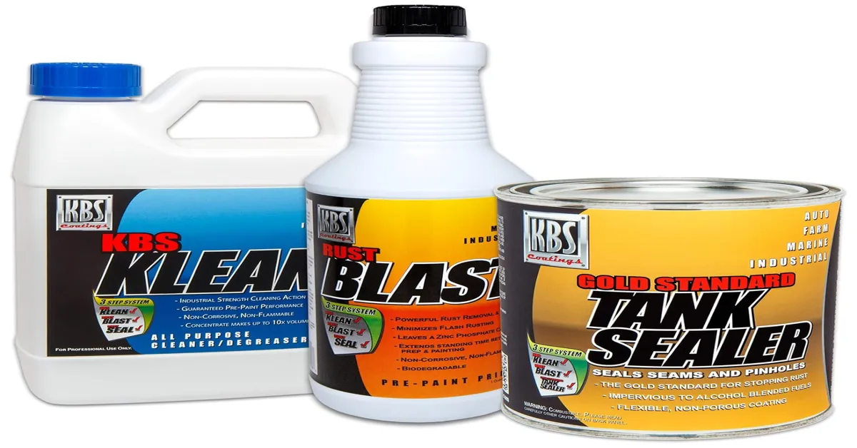 motorcycle tank cleaner and sealer