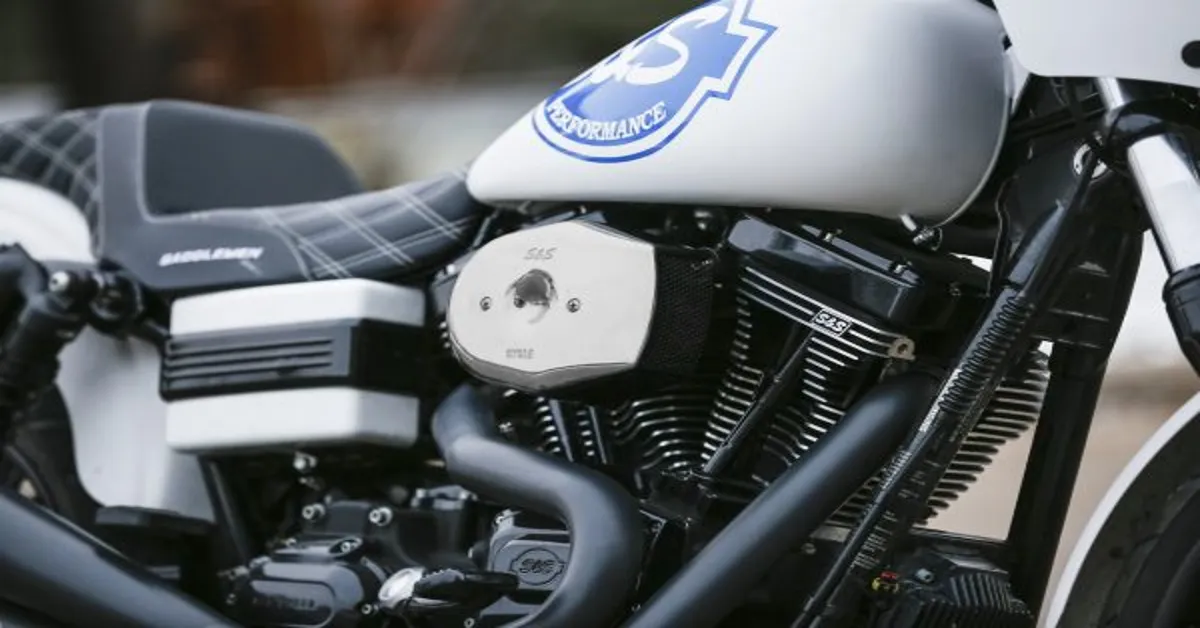 vintage motorcycle air cleaner